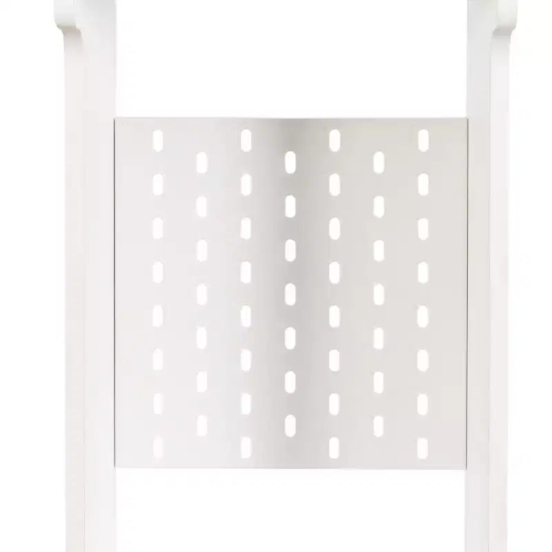 Mobile contenitore moderno alto 180 cm con 2 cassetti e ante in vetro, 6 ripiani