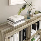 Organizzatore da Libreria a 6 Cubi, Libreria Alta 135 cm, Organizzatore Moderno Autoportante per Soggiorno, Camera da Letto, Ufficio
