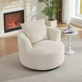 Okak Modern 360' Swivel Accent Chair Barrel Chairs with Comfort Seating,Small Arm Chair Sofa for Living Room,Office,Apartment