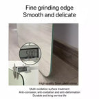 Okak 65*24/60*15/56*15in Specchio a figura intera antideflagrante con angoli arrotondati, specchio da parete moderno da 5mm, specchio per guardaroba, soggiorno