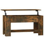 Tavolino Rovere Affumicato Legno Ingegnerizzato Medio