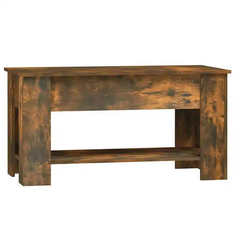 Tavolino Rovere Affumicato Legno Ingegnerizzato Medio