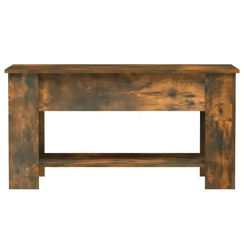 Tavolino Rovere Affumicato Legno Ingegnerizzato Medio