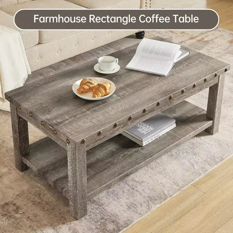Tavolino da divano beige, consolle da 120 cm con ripiano portaoggetti, tavolino da caffè moderno in MDF per soggiorno, ingresso, corridoio