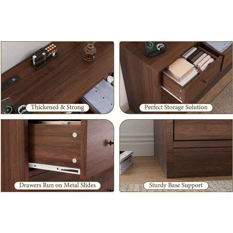 Cassettiera a 12 cassetti per camera da letto, mobile contenitore grande, mobile TV, cassettiera in legno, per soggiorno, corridoio