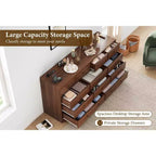 Cassettiera a 12 cassetti per camera da letto, mobile contenitore grande, mobile TV, cassettiera in legno, per soggiorno, corridoio